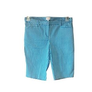 Laundry by Shelli Segal Diva Blue Bermuda‎ Shorts